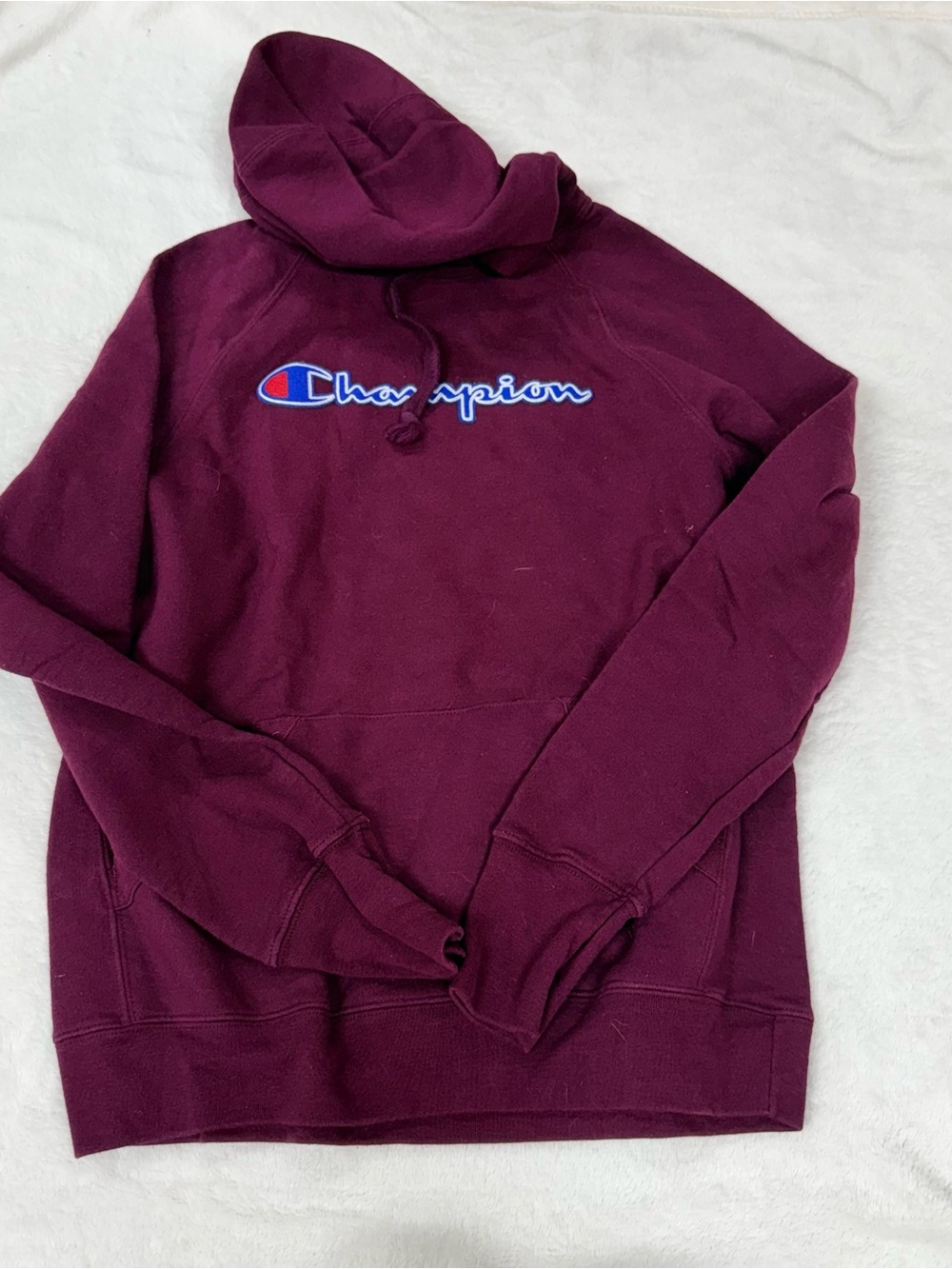 Champion Woman’s Pullover Hoodie - Burgundy